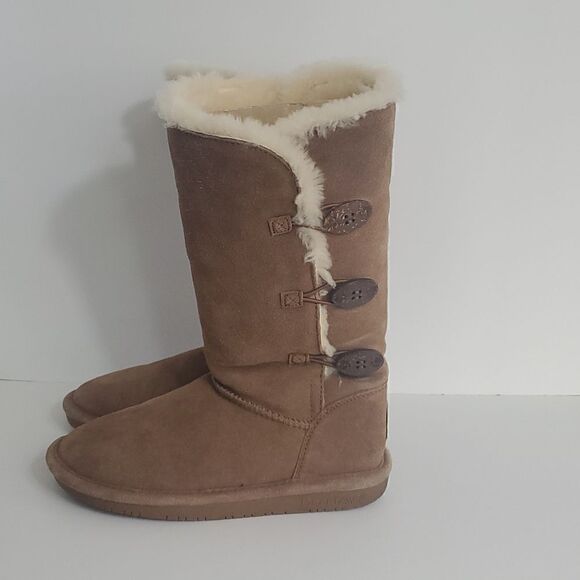 Bearpaw Lauren Boot Sheepkin and Wool Blend Size 7 - Picture 5 of 15